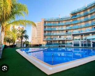 Swimming pool of Flat for sale in Calpe / Calp  with Air Conditioner, Terrace and Swimming Pool