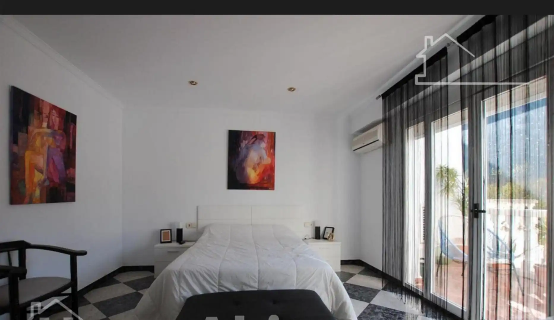 Einfamilien-Reihenhaus zum Verkauf in Carrer de Gandia, 65, Barx Schlafzimmer von Einfamilien-Reihenhaus zum Verkauf in Barx mit Klimaanlage, Terrasse und Balkon