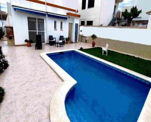 Swimming pool of House or chalet for sale in Cubelles  with Air Conditioner