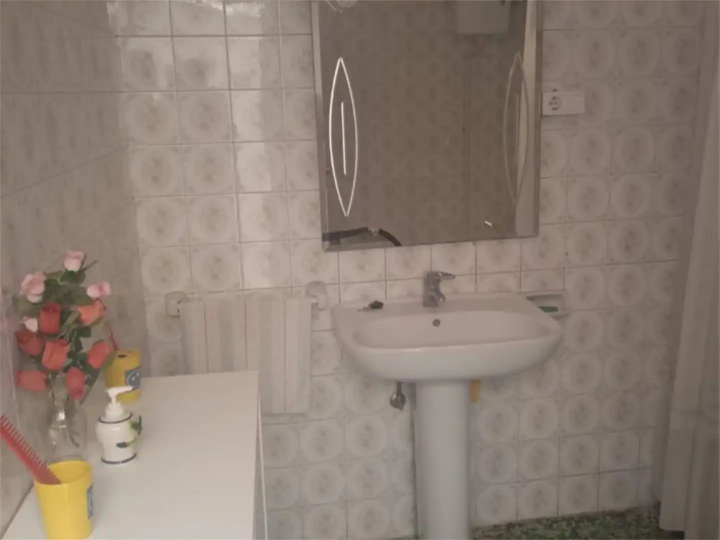 Bathroom of Flat for sale in Guadalcanal  with Private garden, Storage room and Furnished