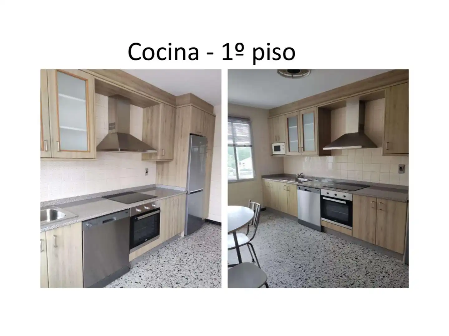 Cuina de Pis en venda en As Pontes de García Rodríguez  amb Calefacció, Jardí privat i Parquet