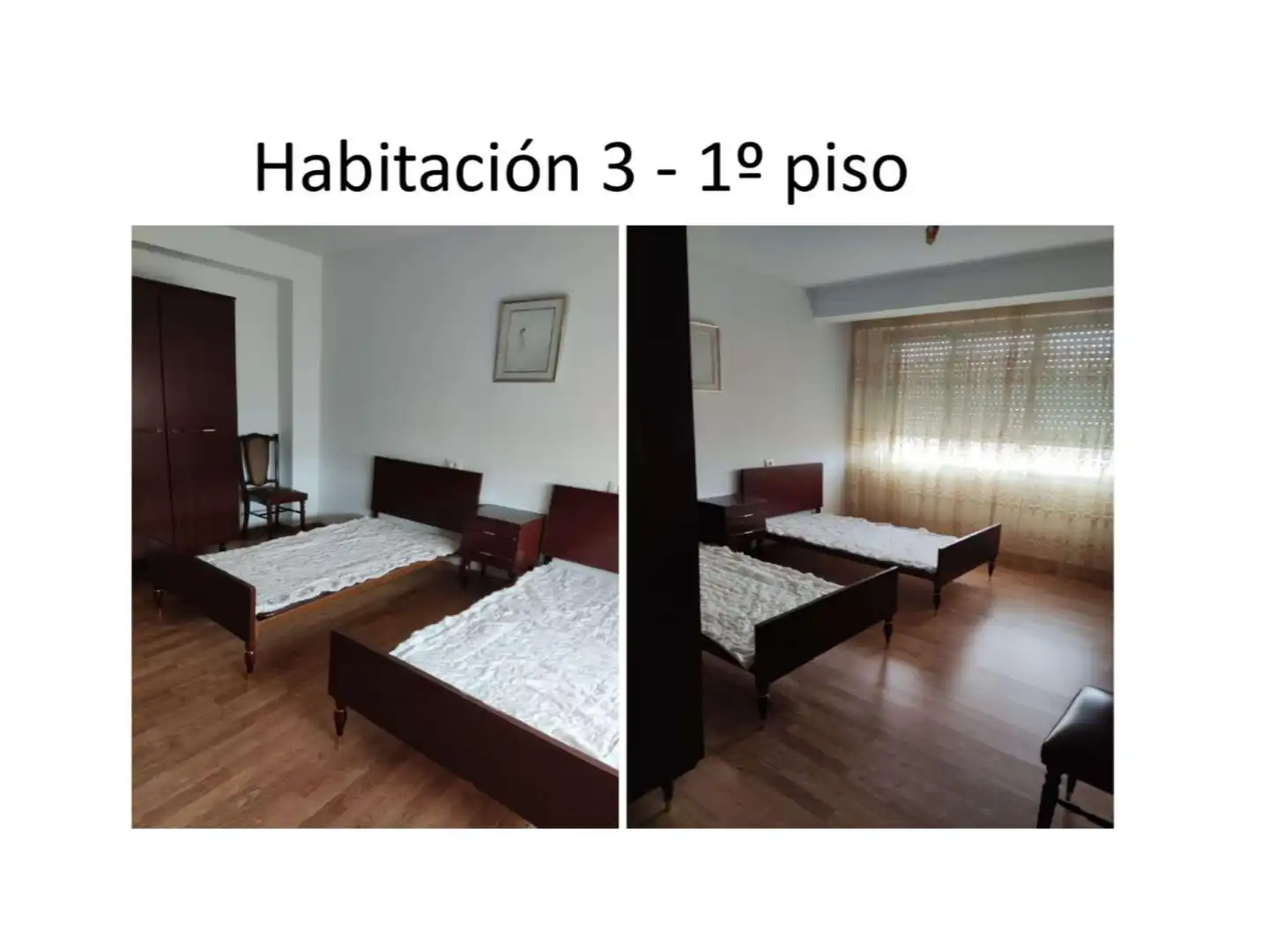 Dormitori de Pis en venda en As Pontes de García Rodríguez  amb Calefacció, Jardí privat i Parquet