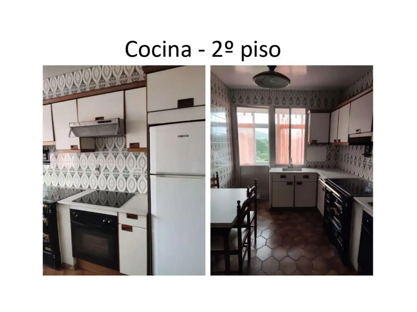 Cuina de Pis en venda en As Pontes de García Rodríguez  amb Calefacció, Jardí privat i Parquet