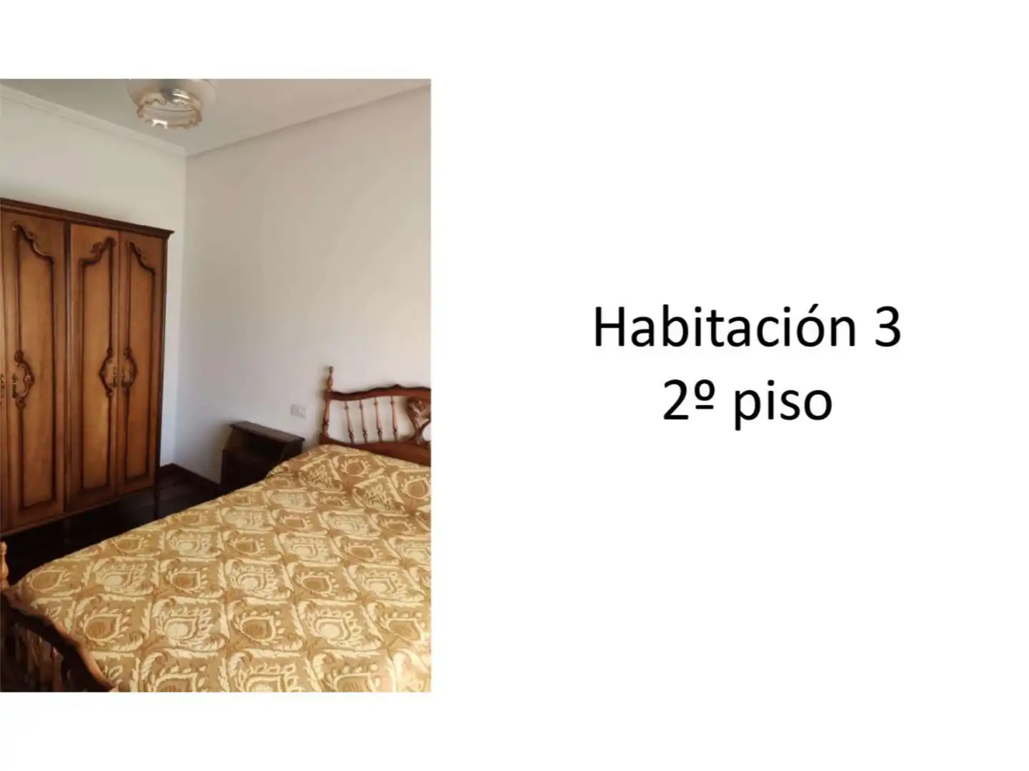 Dormitori de Pis en venda en As Pontes de García Rodríguez  amb Calefacció, Jardí privat i Parquet