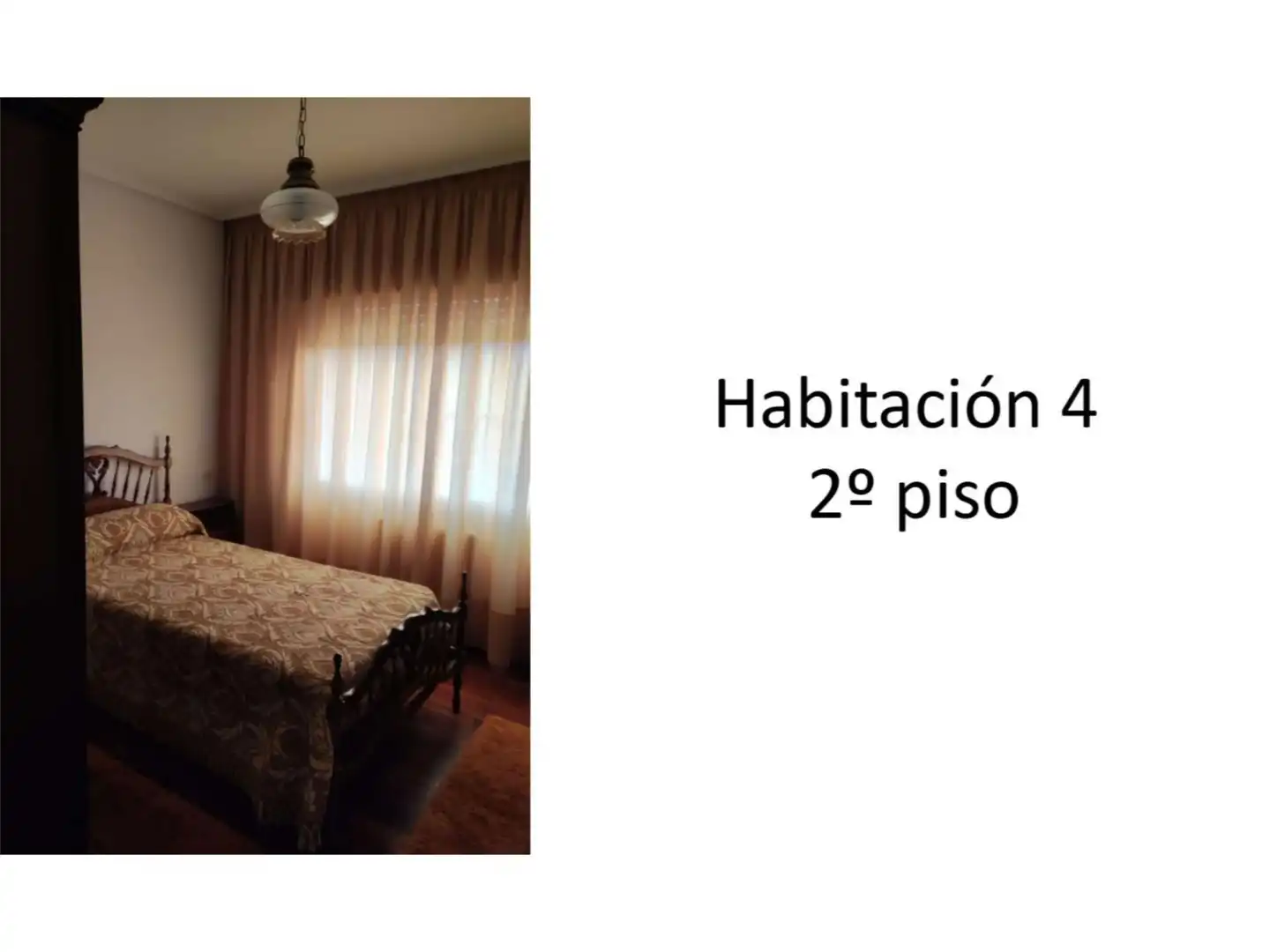 Dormitori de Pis en venda en As Pontes de García Rodríguez  amb Calefacció, Jardí privat i Parquet