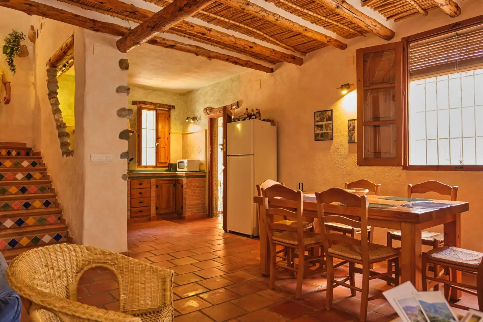 Casa adosada en venda a Calle Doctor Alcántara, 6b, Los Guájares Cuina de Casa adosada en venda en Los Guájares amb Terrassa, Piscina i Balcó
