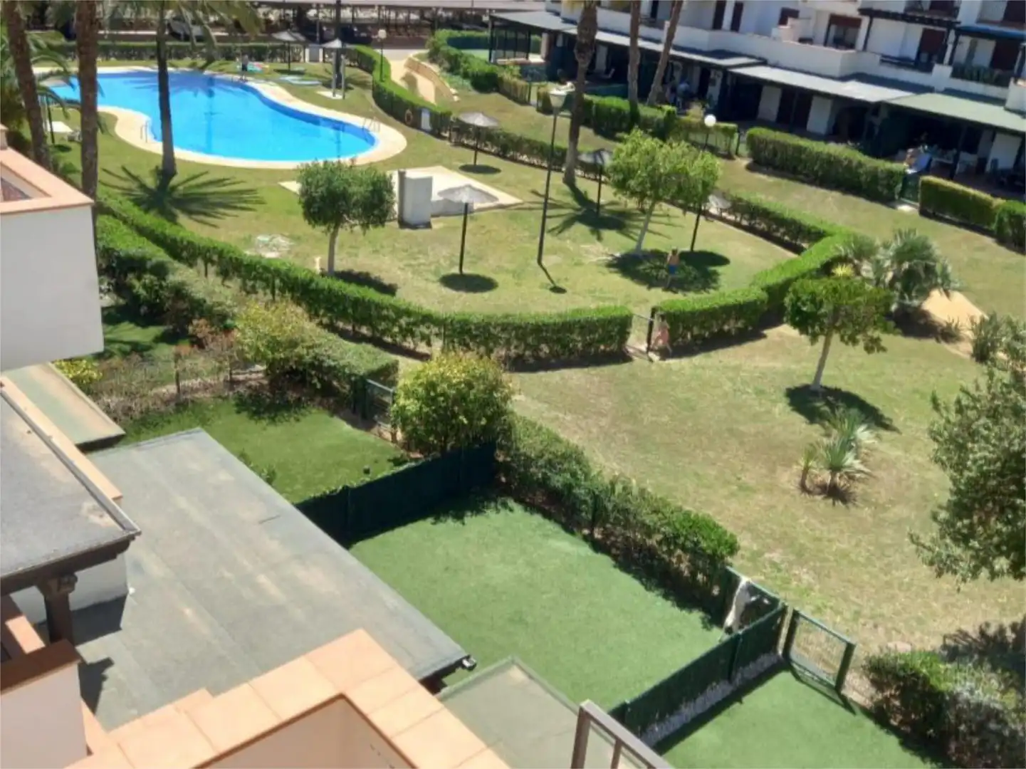 Garden of Attic for sale in Vera  with Air Conditioner, Terrace and Swimming Pool