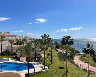 Exterior view of Flat for sale in Estepona  with Air Conditioner, Terrace and Swimming Pool