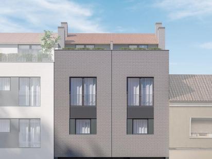 Exterior view of Single-family semi-detached for sale in Sabadell  with Air Conditioner, Terrace and Balcony