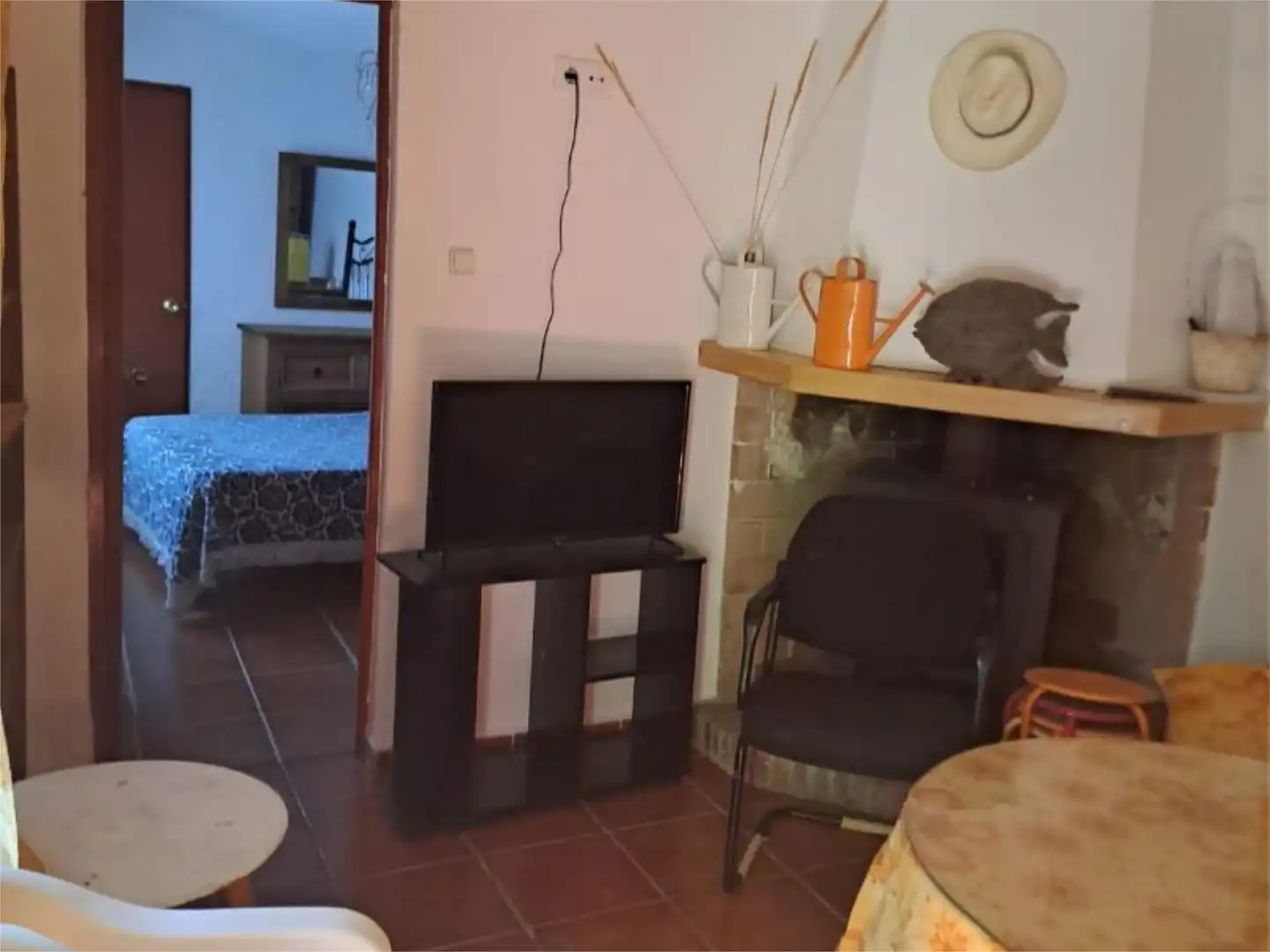 Sala de estar de Piso de alquiler en La Guardia de Jaén con Jardín privado y Piscina