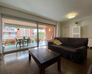 Sala d'estar de Pis en venda en Sant Vicenç de Montalt amb Terrassa i Piscina