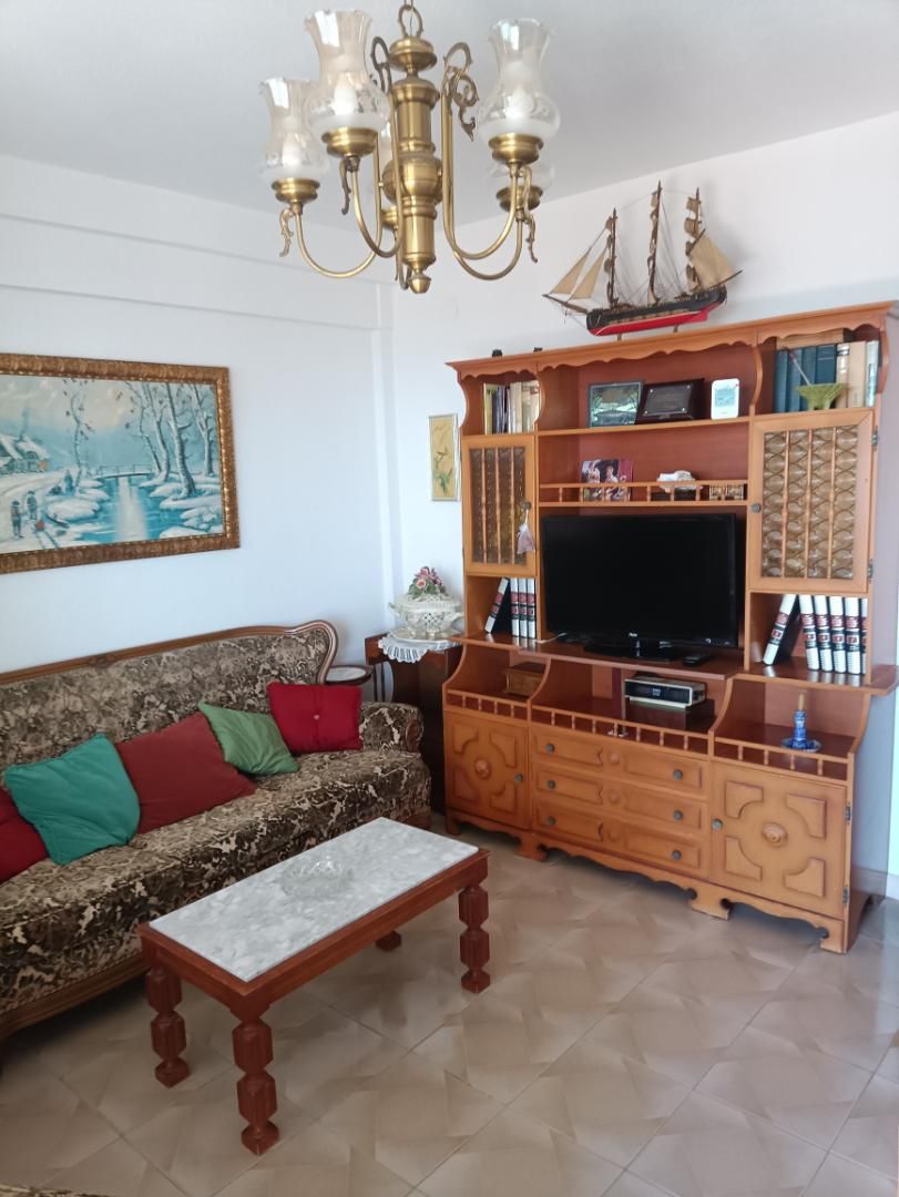 Living room of Flat to rent in Benicasim / Benicàssim  with Private garden, Terrace and Swimming Pool