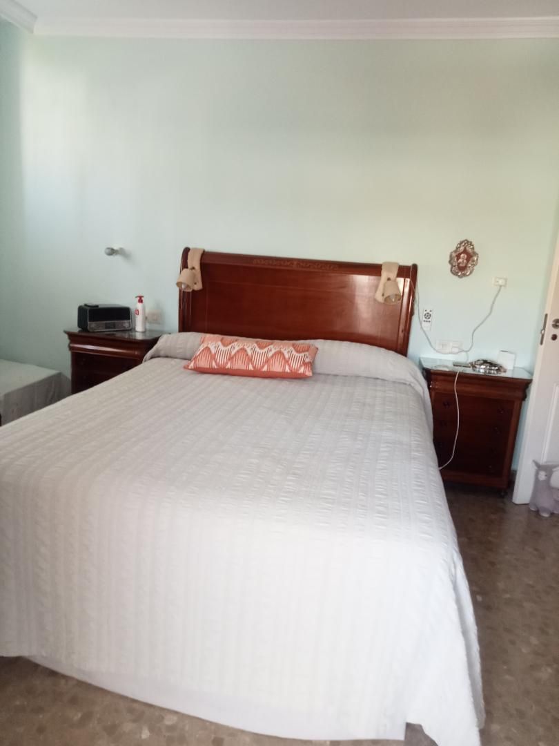 Bedroom of Flat for sale in Algeciras  with Private garden, Parquet flooring and Terrace