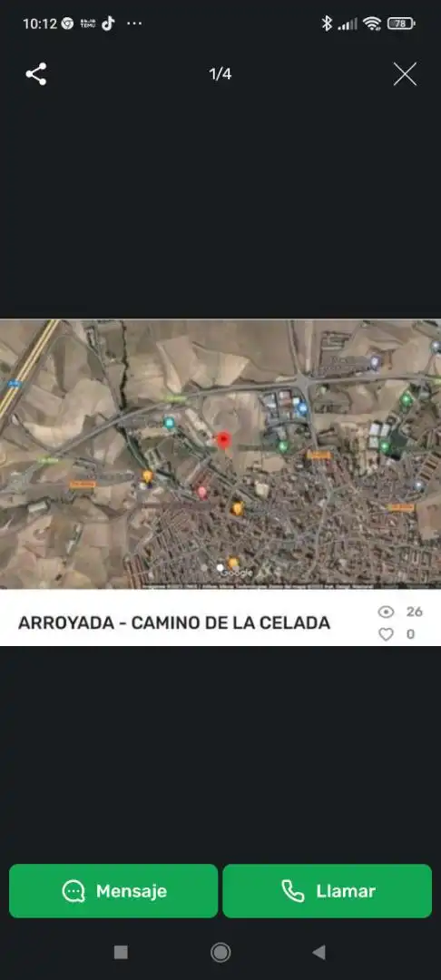 Vista exterior de Urbanizable en venta en Bargas