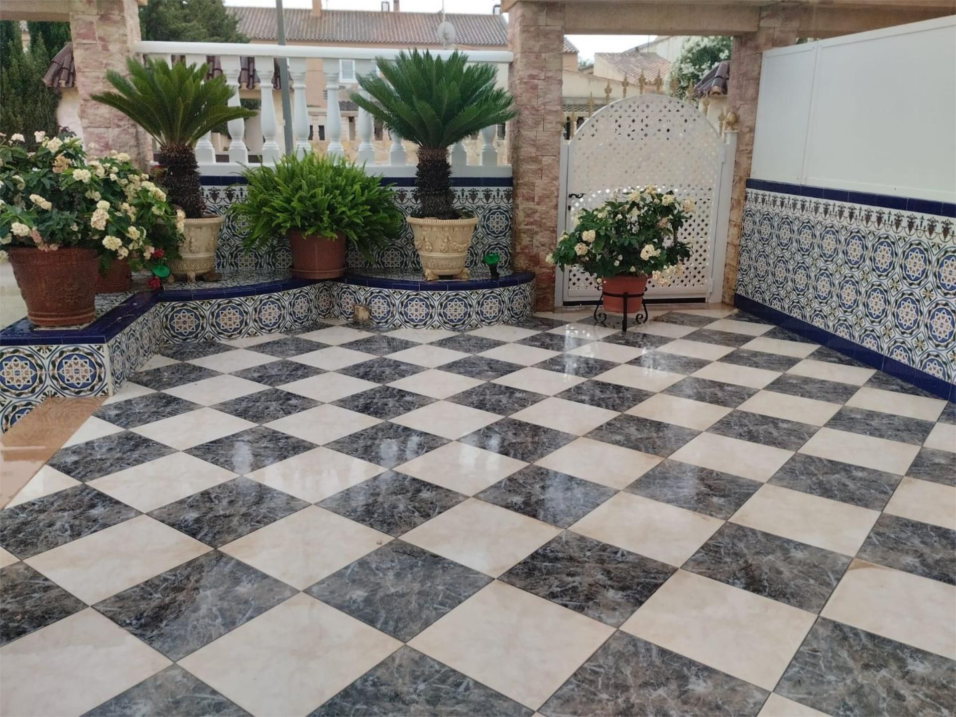 Terrassa de Casa o xalet en venda en Mazarrón amb Aire condicionat, Terrassa i Balcó