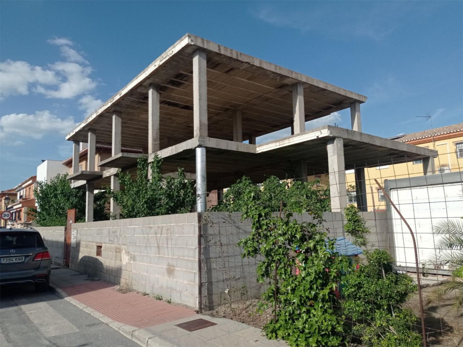 Exterior view of Single-family semi-detached for sale in Vegas del Genil