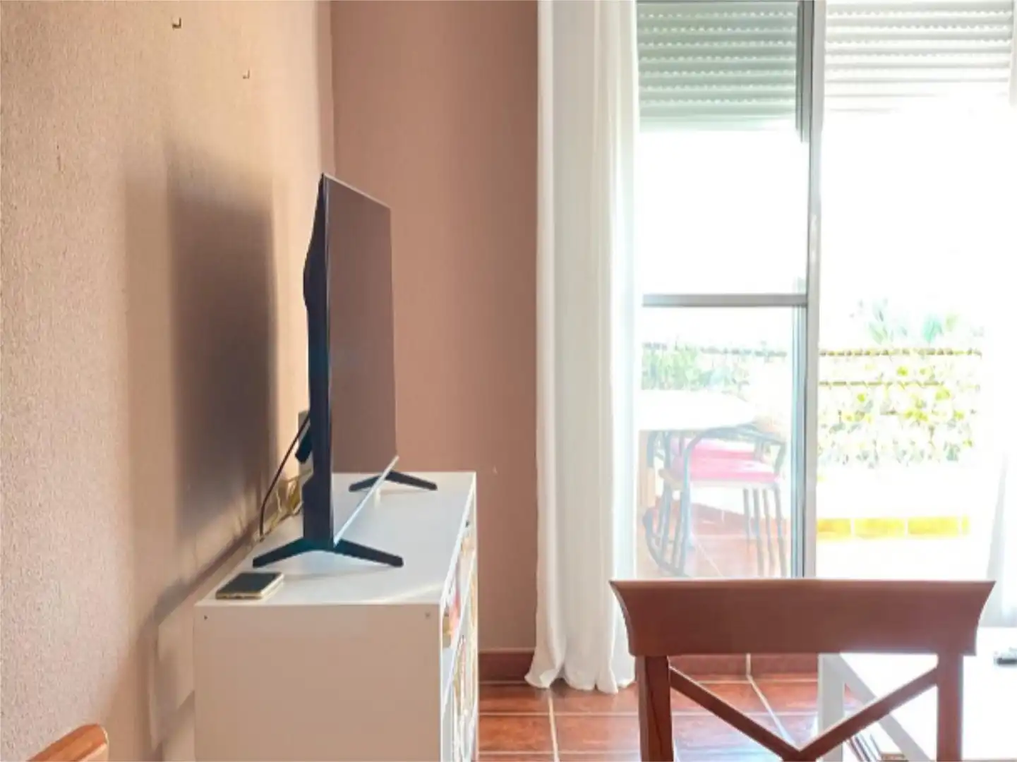 Wohnung zur Miete in Calle Ciudad de Tarragona, 4, Vera Playa Naturista Schlafzimmer von Wohnung zur Miete in Vera mit Klimaanlage, Privatgarten und Terrasse