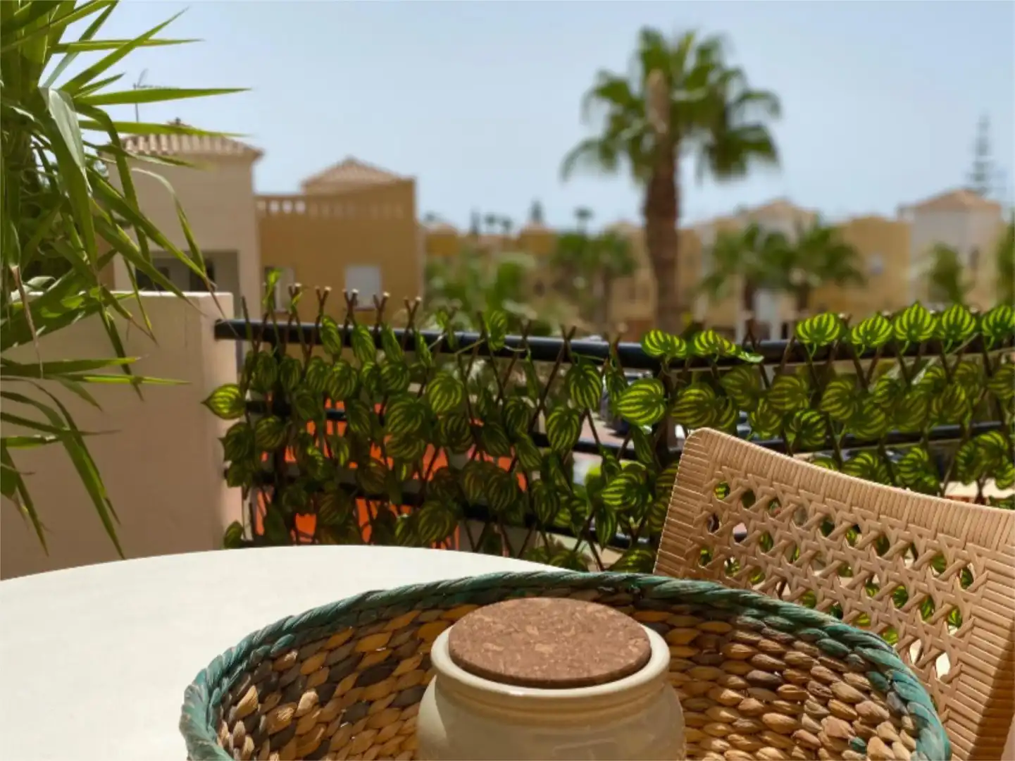Wohnung zur Miete in Calle Ciudad de Tarragona, 4, Vera Playa Naturista Terrasse von Wohnung zur Miete in Vera mit Klimaanlage, Privatgarten und Terrasse