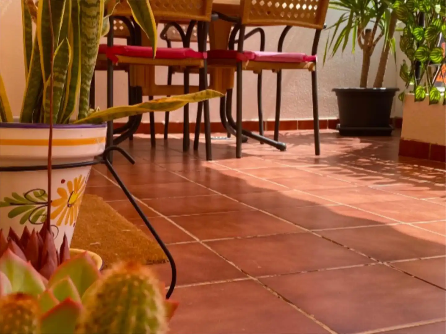 Wohnung zur Miete in Calle Ciudad de Tarragona, 4, Vera Playa Naturista Terrasse von Wohnung zur Miete in Vera mit Klimaanlage, Privatgarten und Terrasse