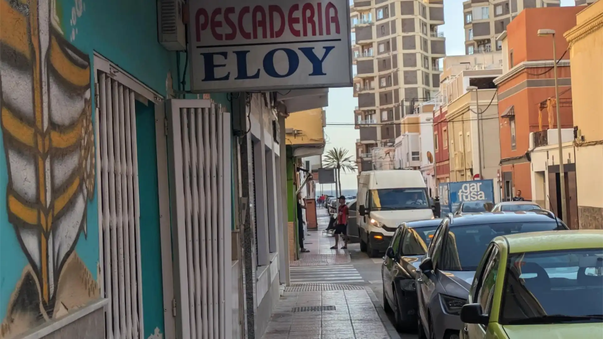 Vista exterior de Local en venta en  Almería Capital con Aire acondicionado