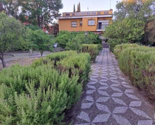 Jardí de Casa o xalet en venda en Camas amb Aire condicionat, Terrassa i Piscina