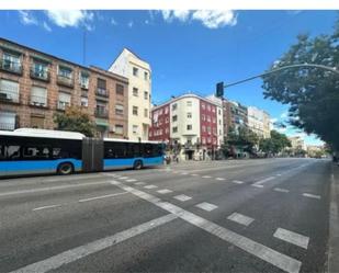 Exterior view of Flat for sale in  Madrid Capital  with Heating, Parquet flooring and Storage room