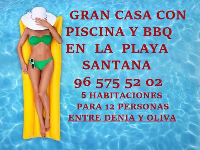 Casa-chalet en Alquiler en Carrer del Riu Sallent, 61A en Devessa - Monte Pego