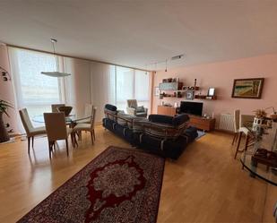 Living room of Attic for sale in Valladolid Capital  with Terrace and Swimming Pool