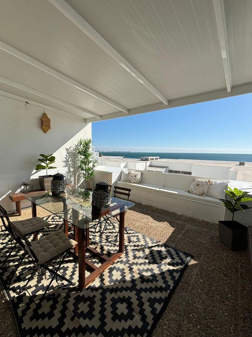 Terrace of Flat to rent in El Puerto de Santa María  with Terrace, Furnished and Oven