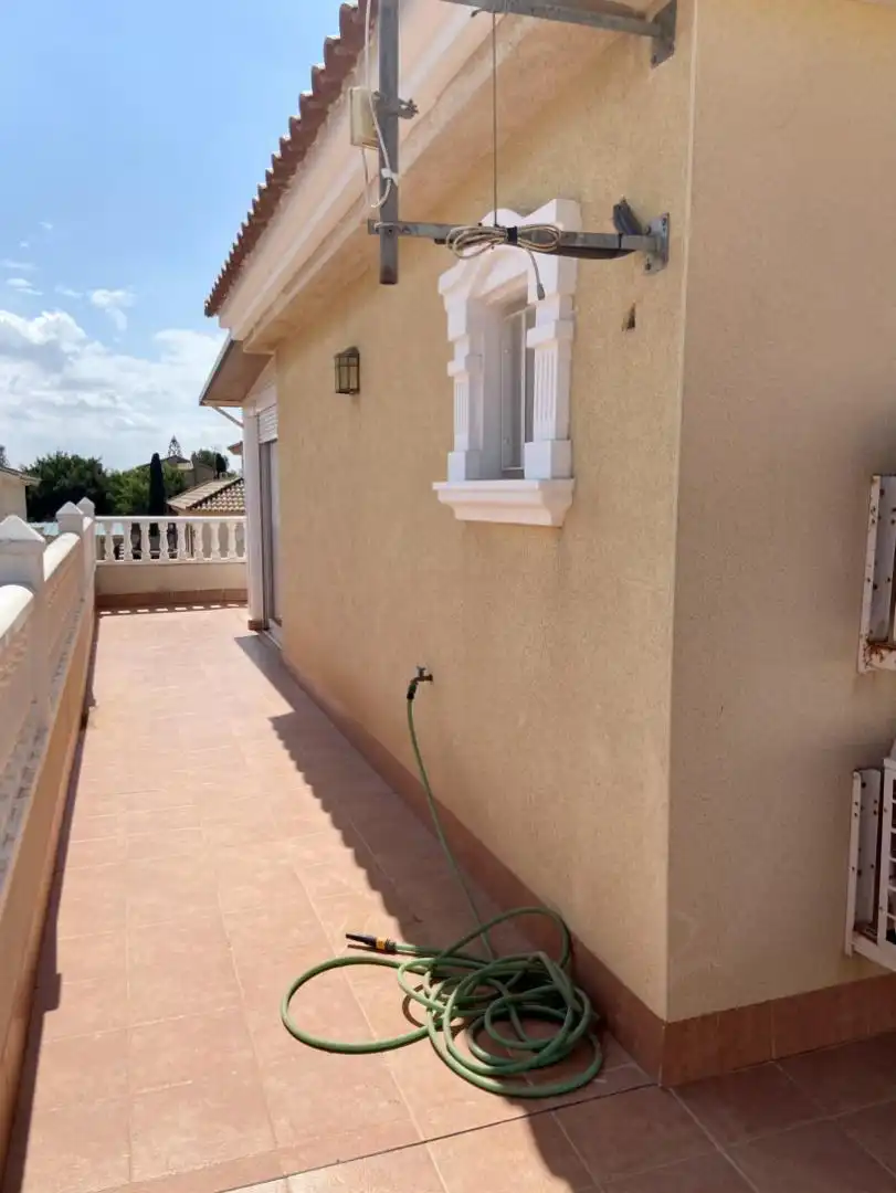 Terraza de Casa o chalet en venta en Los Alcázares con Aire acondicionado, Terraza y Piscina