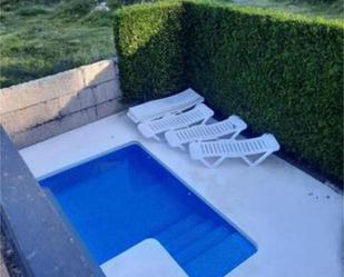 Swimming pool of Single-family semi-detached for sale in Baiona  with Terrace and Swimming Pool