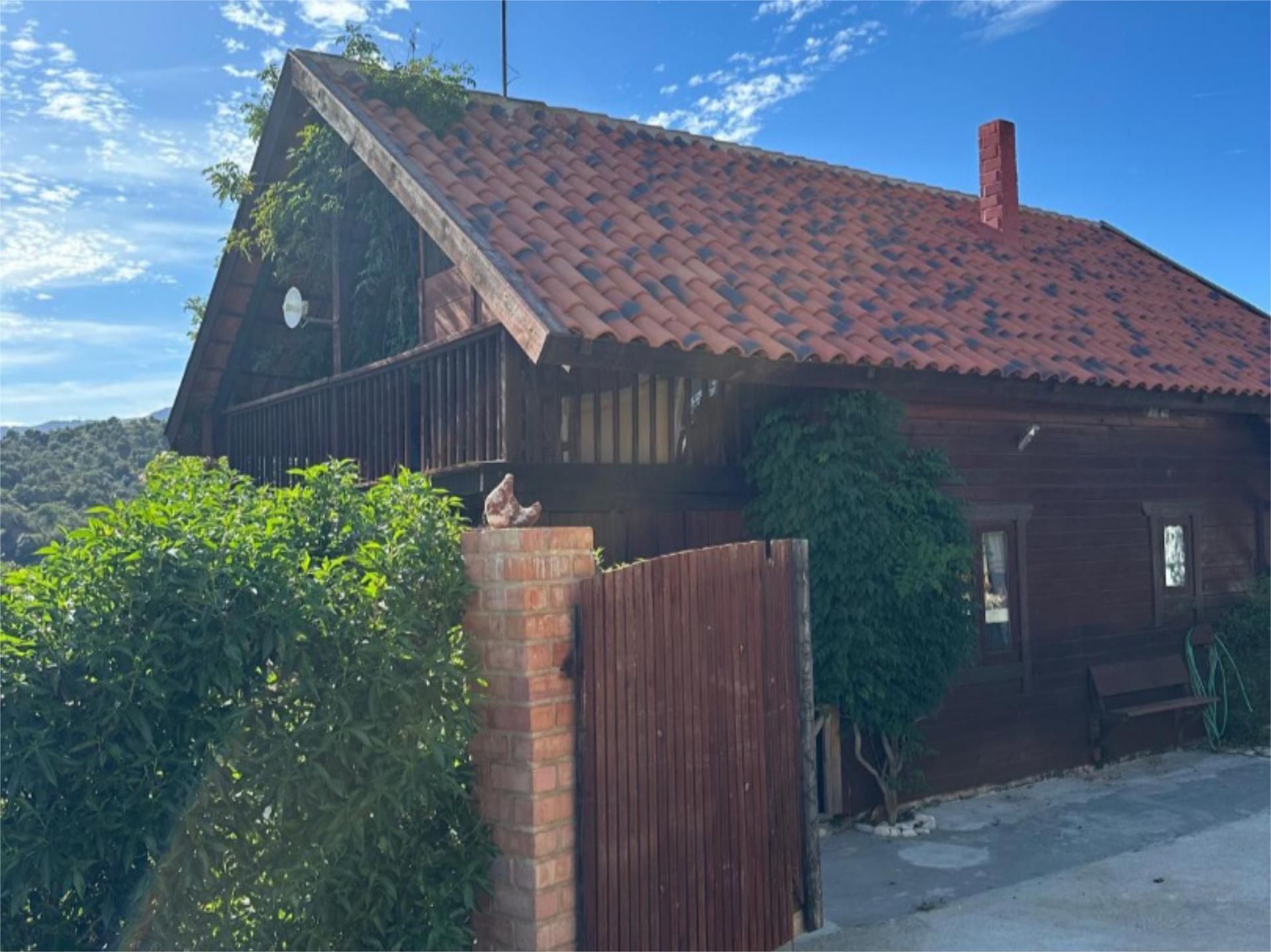 Vista exterior de Finca rústica en venda en Mijas amb Aire condicionat, Terrassa i Balcó