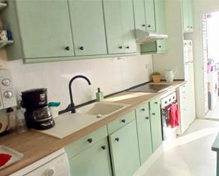 Kitchen of Flat for sale in  Madrid Capital  with Air Conditioner and Swimming Pool