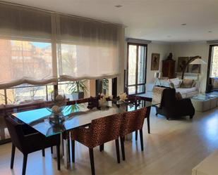 Dining room of Flat for sale in Olot  with Air Conditioner, Terrace and Swimming Pool