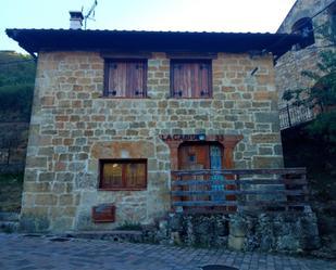 Exterior view of House or chalet for sale in Partido de la Sierra en Tobalina