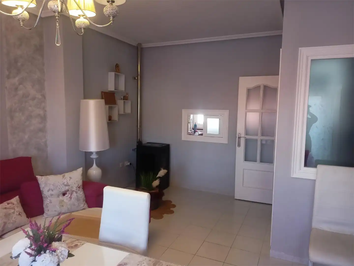Living room of Flat for sale in Navas de San Juan  with Air Conditioner, Heating and Terrace