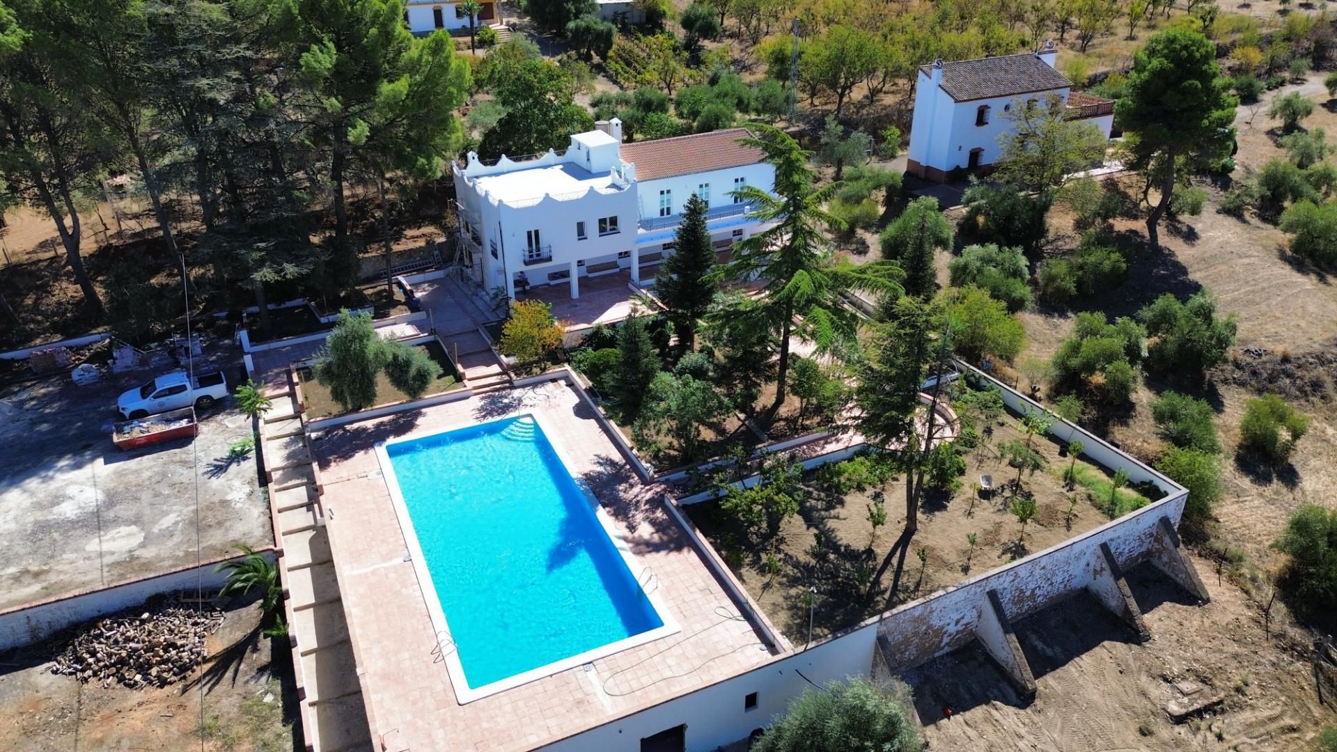 Piscina de Finca rústica en venda en Ronda amb Aire condicionat, Terrassa i Piscina