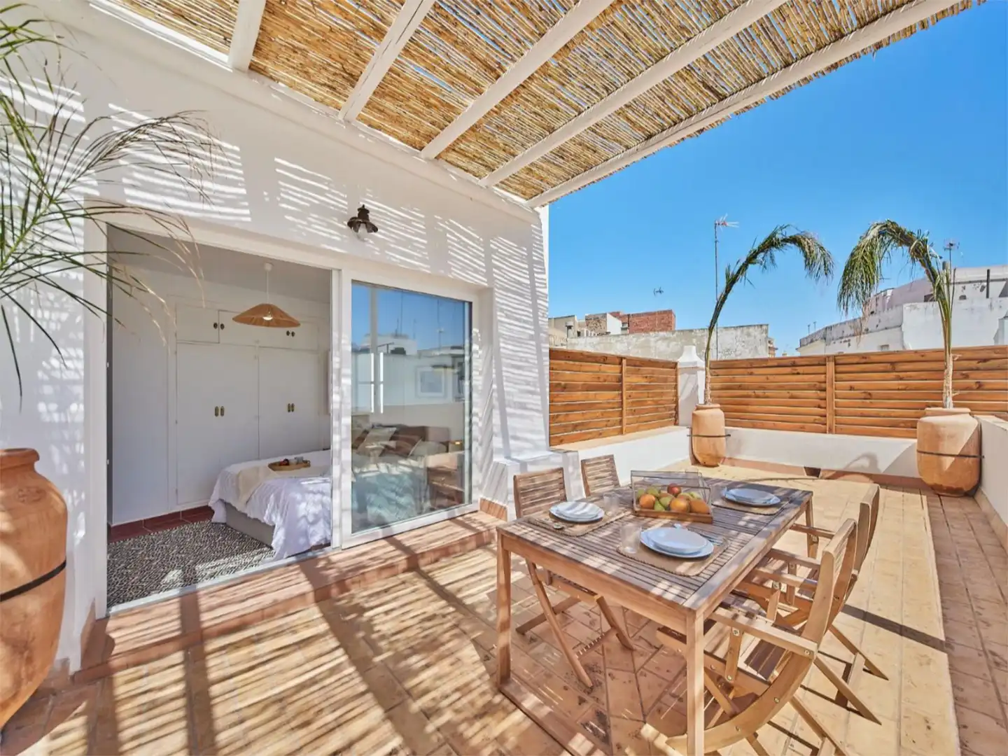 Flat for rent in Calle Mesón, 9, El Pópulo - Santa María Terrace of Flat for rent in Cádiz