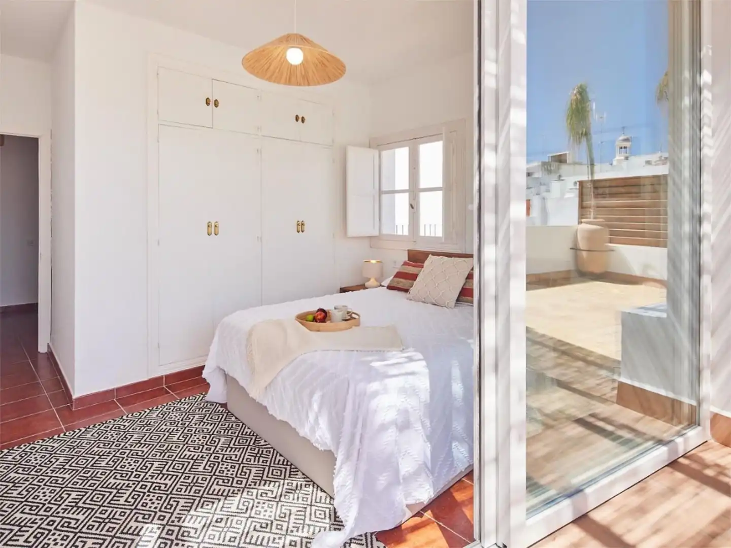Flat for rent in Calle Mesón, 9, El Pópulo - Santa María Bedroom of Flat for rent in Cádiz