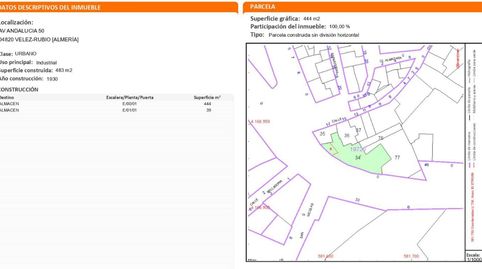 Foto 2 de Piso en venta en Avenida de Andalucia, 50, Vélez-Rubio, Almería