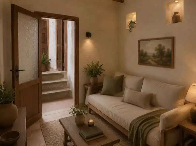 Piso en venta en Avenida de Andalucia, 50, Vélez-Rubio Sala de estar de Piso en venta en Vélez-Rubio con Jardín privado