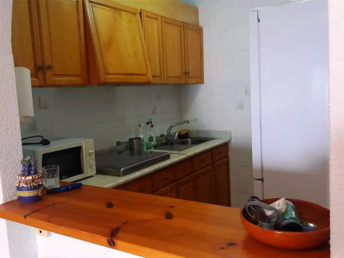 Wohnung zur Miete in Avinguda Catalanet, 31, Calas Santa Pola Este Küche von Wohnung zur Miete in Santa Pola mit Heizung, Privatgarten und Schwimmbad