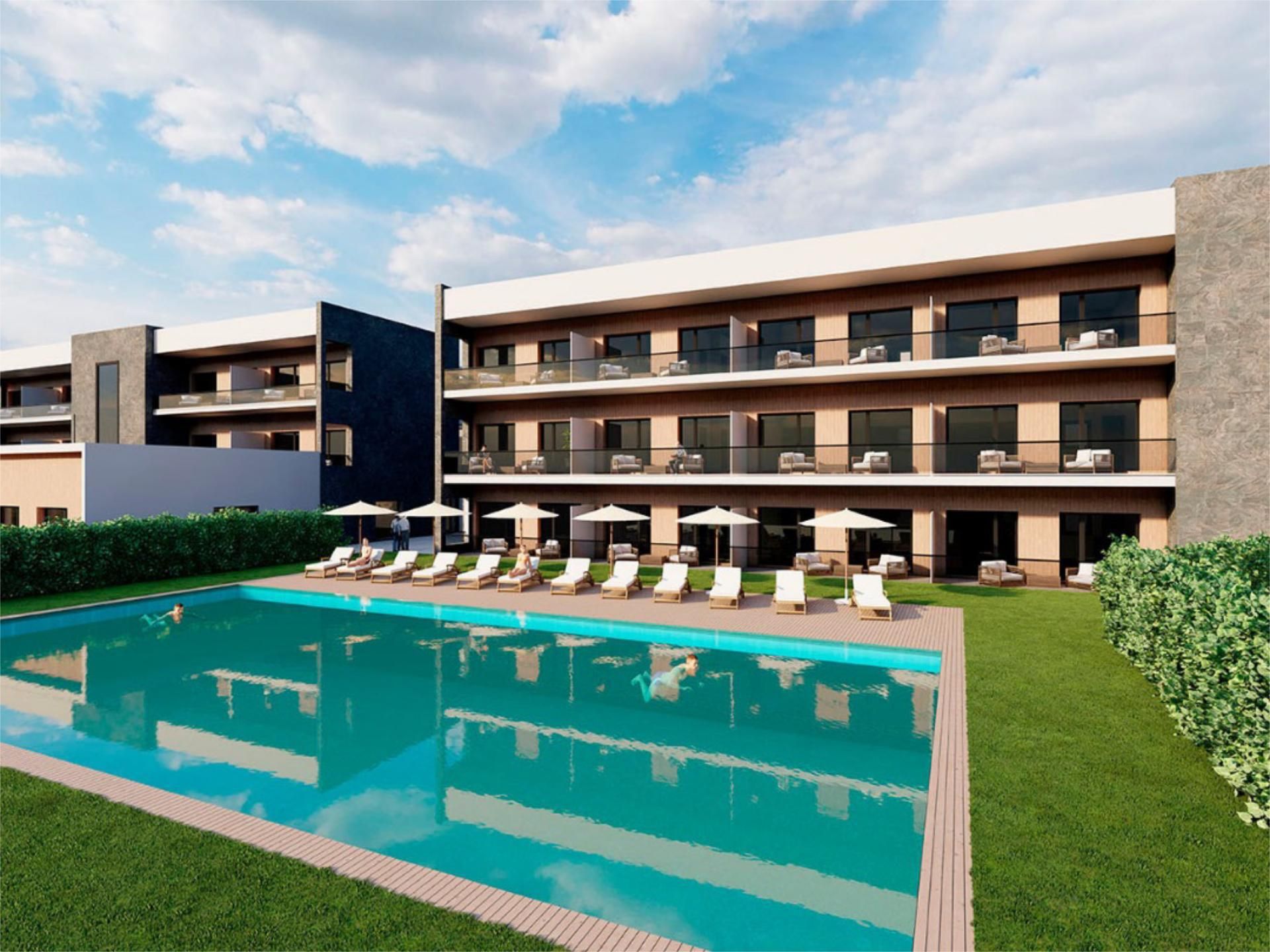 Piscina de Apartament en venda en Punta Umbría amb Terrassa, Piscina i Balcó