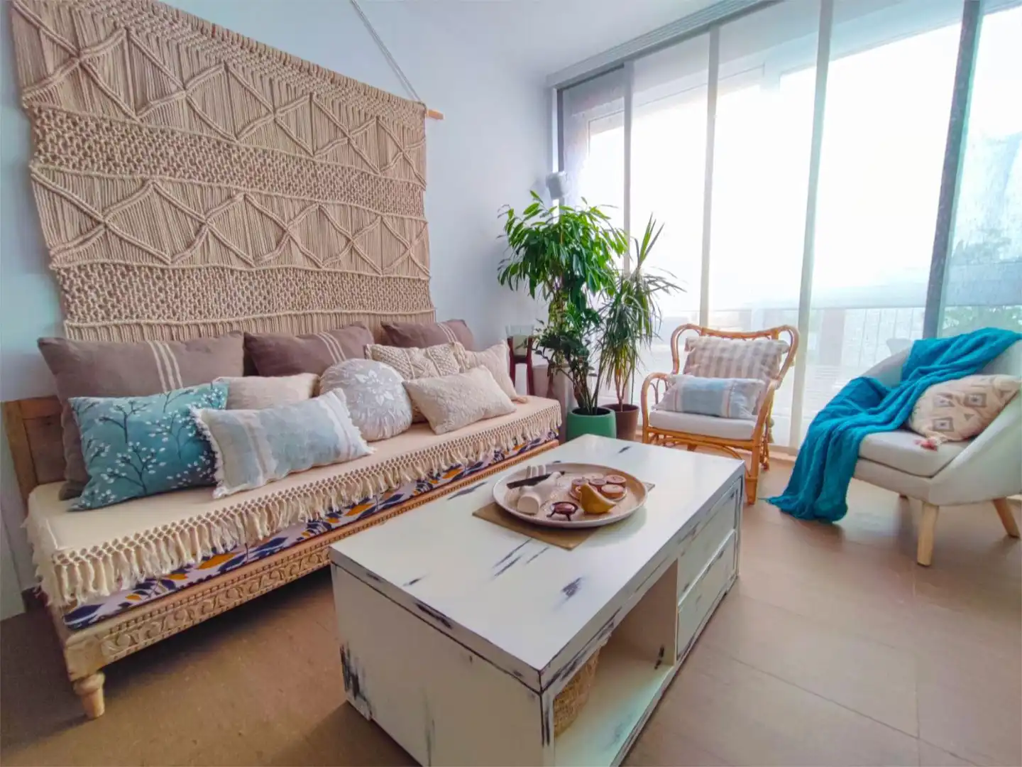 Living room of Flat for sale in Boiro  with Air Conditioner, Heating and Parquet flooring