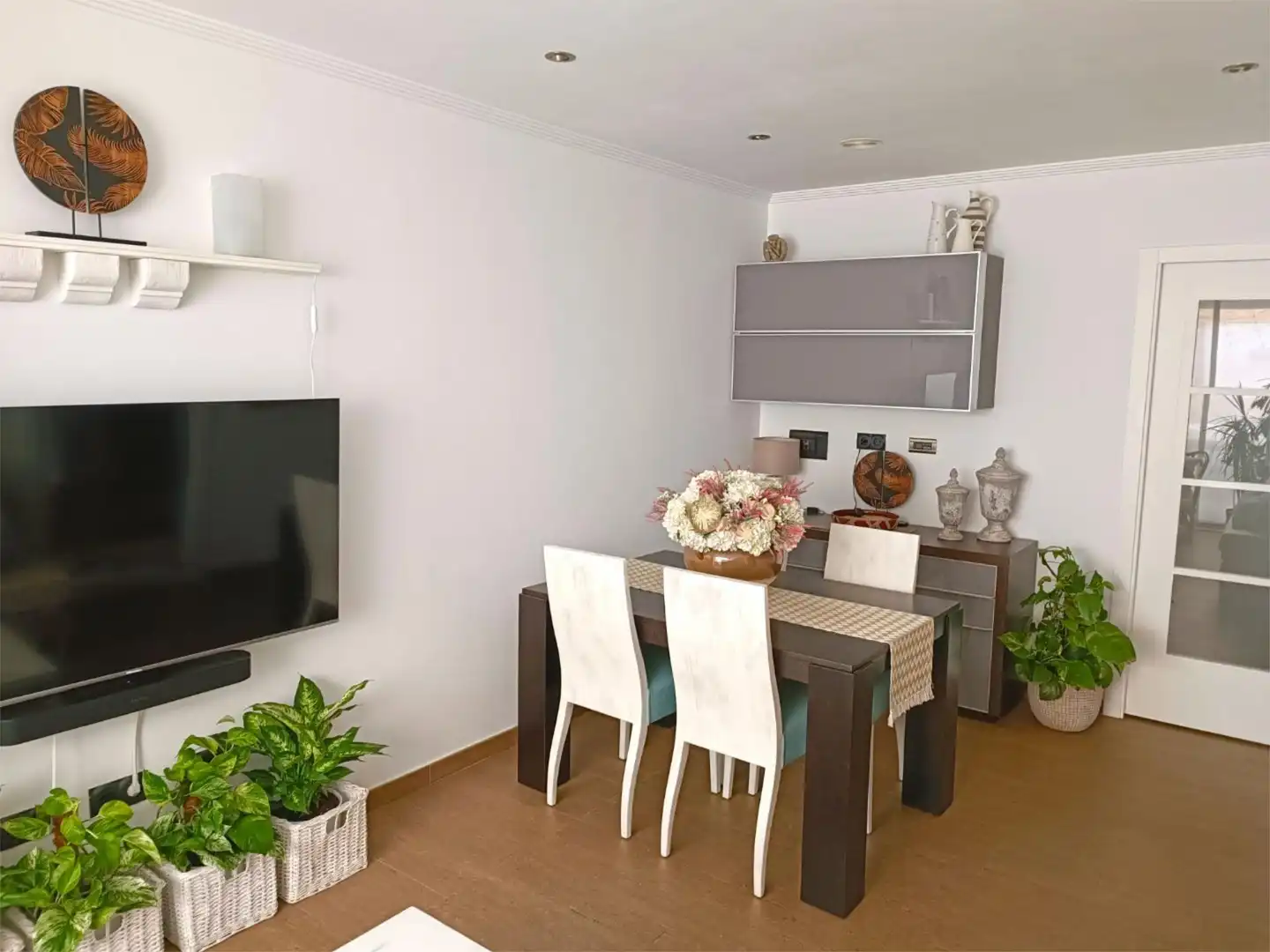 Dining room of Flat for sale in Boiro  with Air Conditioner, Heating and Parquet flooring