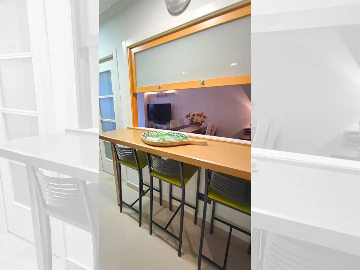 Kitchen of Flat for sale in Boiro  with Air Conditioner, Heating and Parquet flooring