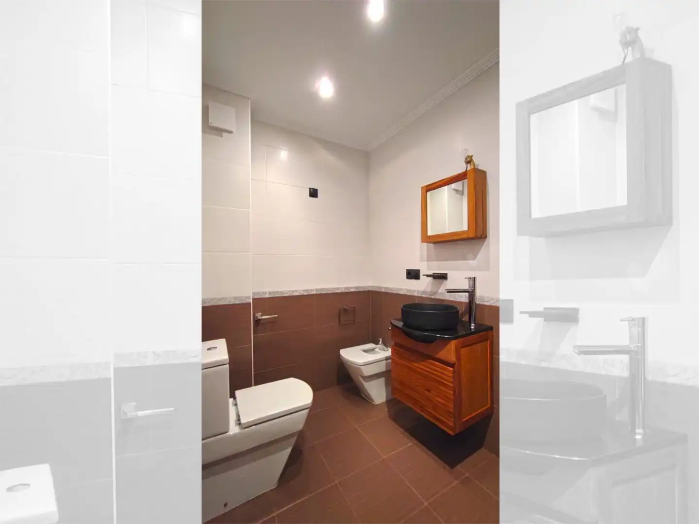Bathroom of Flat for sale in Boiro  with Air Conditioner, Heating and Parquet flooring