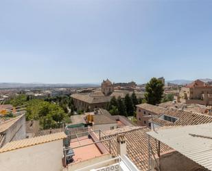 Exterior view of Single-family semi-detached for sale in  Granada Capital  with Air Conditioner, Terrace and Balcony