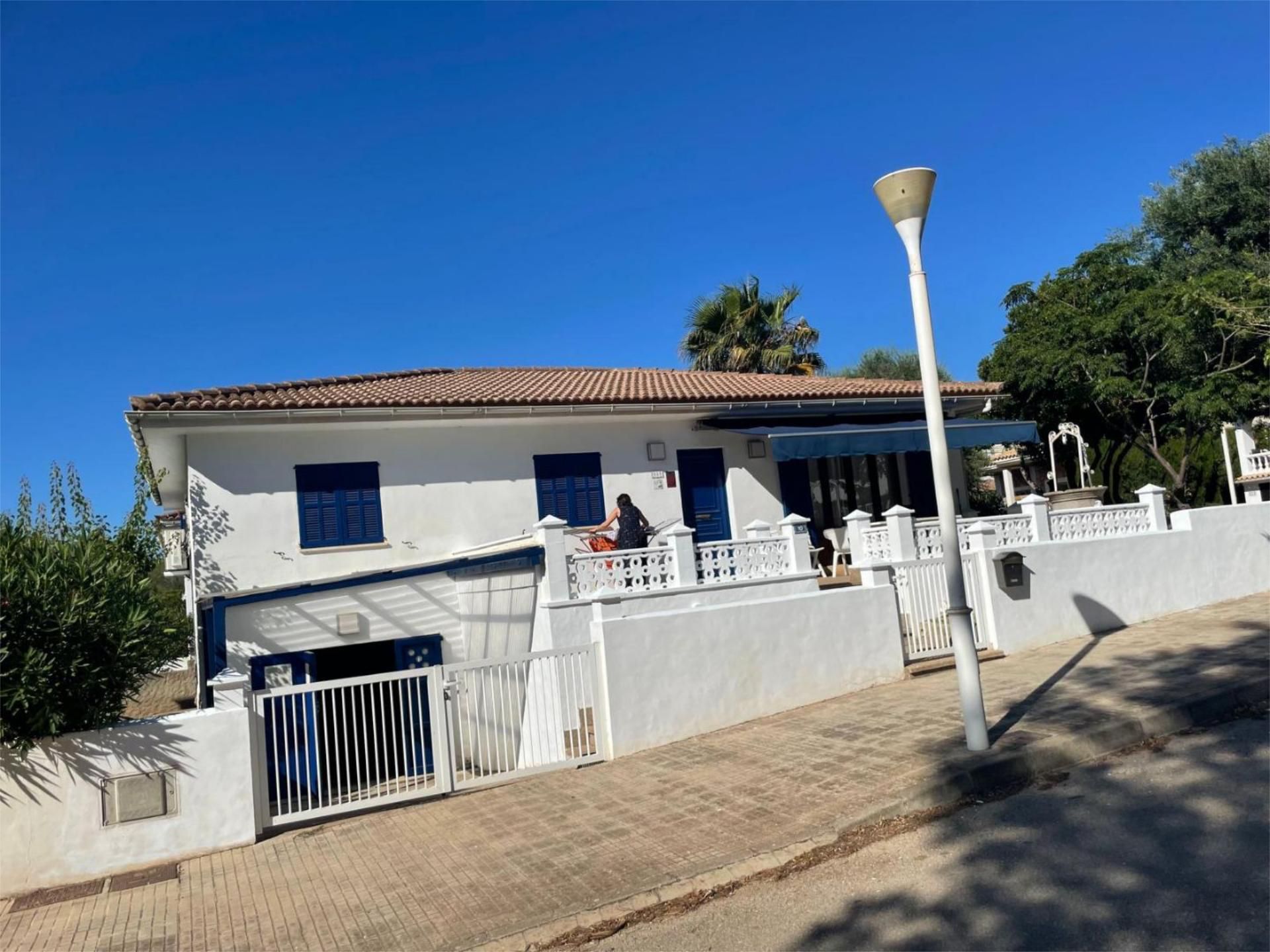 Exterior view of Flat for sale in Santa Margalida  with Air Conditioner, Private garden and Terrace