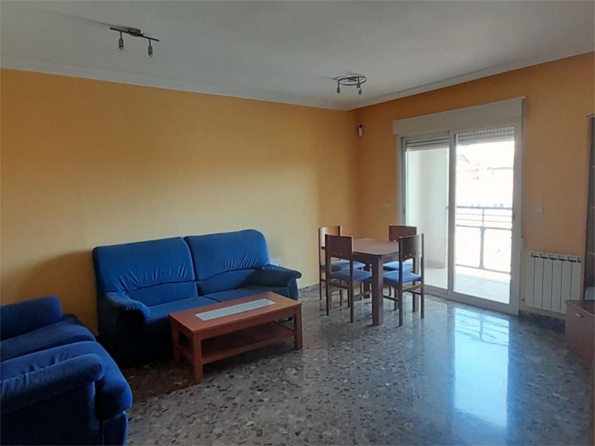 Living room of Flat for sale in  Albacete Capital  with Terrace, Swimming Pool and Balcony